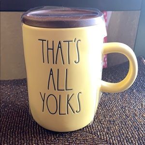 Rae Dunn that’s all yolks cellar& mug.@B9